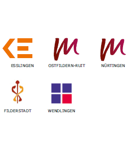 Logos der beteiligten Kliniken